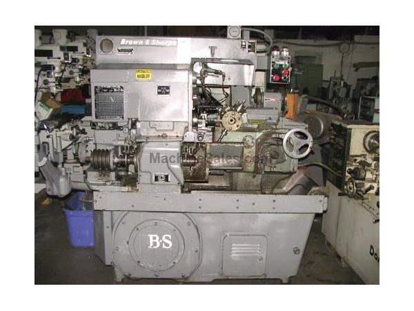 1-1/4", BROWN & SHARPE, No. 2, 4 speed, 1 vert. slides, coolant, 1966 1-1/4", BROWN & SHARPE, No. 2, 4 speed, 1 vert. slides, coolant, 1966
