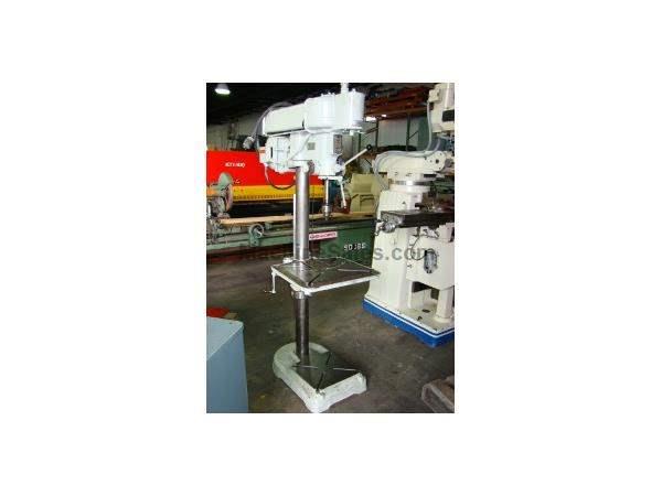 20", WALKER-TURNER, belt change, 500-2600 rpm, 1 HP, 15" x 18" table 20", WALKER-TURNER, belt change, 500-2600 rpm, 1 HP, 15" x 18" table