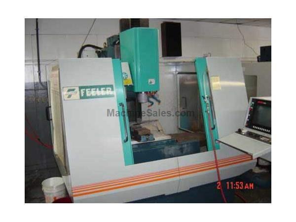24&#034;X, 20&#034;Y, 20&#034;Z, FEELER, #FV600, CAT40 Taper, 18ATC, 12/15 HP, MFG 2000