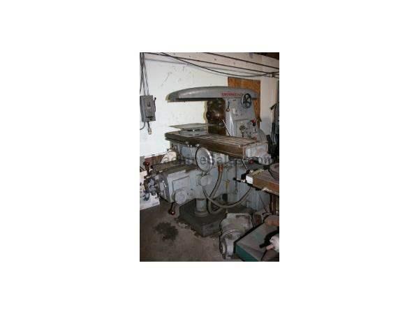 No. 3U, ROSCHER & EICHLER, #40 taper, vertical head, 10 HP, 1962 No. 3U, ROSCHER & EICHLER, #40 taper, vertical head, 10 HP, 1962