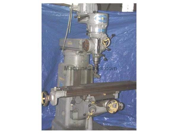 No. 847, INDEX, 9" x 46" table, 2 HP, R-8 spdl, 8 speed 75 to 2850 s/n 15787 No. 847, INDEX, 9" x 46" table, 2 HP, R-8 spdl, 8 speed 75 to 2850 s/n 15787