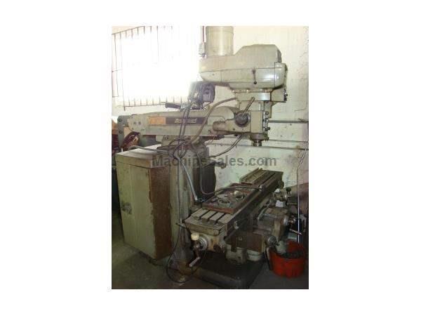 SERIES II, BRIDGEPORT, 11" x 58" table, 4 HP, DRO, lube, 1986 (754) SERIES II, BRIDGEPORT, 11" x 58" table, 4 HP, DRO, lube, 1986 (754)