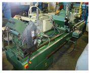 16", WEGOMA #SD24, 12' cutting length, 2 heads, mitre, 1988 (2400047)