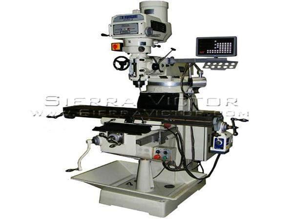 U.S. INDUSTRIAL 9 x 49 in. Manual Vari-Speed Milling Machine Pkg