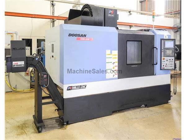 Online Auction - Doosan (June 2010) DNM 650 Vertical Machining Center