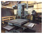 4-1/8" WOTAN TABLE TYPE HORIZONTAL BORING MILL