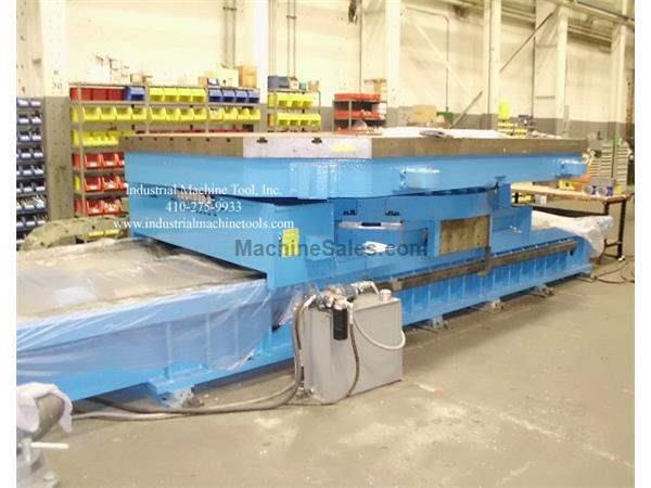 Ingersoll CNC Hydrostatic Rotary Table & Saddle with W Axis Slide Ingersoll CNC Hydrostatic Rotary Table & Saddle with W Axis Slide