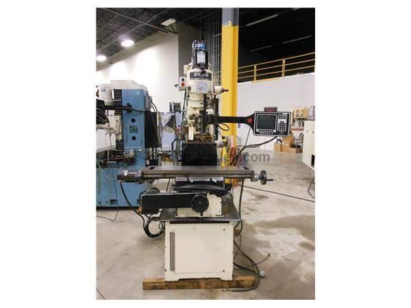 RBI MODEL 305VS 2-AXIS CNC VERT BED MILL,TRAK A.G.E 2 CONTROL, 9” x 42&quot