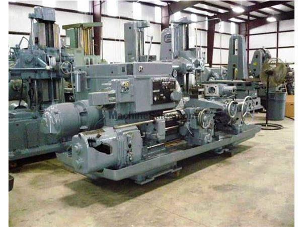 3 A Used Warner &amp; Swasey Square Head Saddle Type Turret Lathe