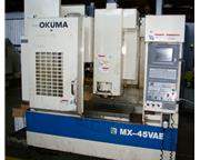 OKUMA #MX-45VAE CNC VERTICAL MACHINING CENTER