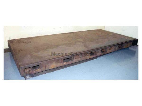 14'7&quot; X 7' X 9&quot; CAST FLOOR PLATE:  STOCK #15426