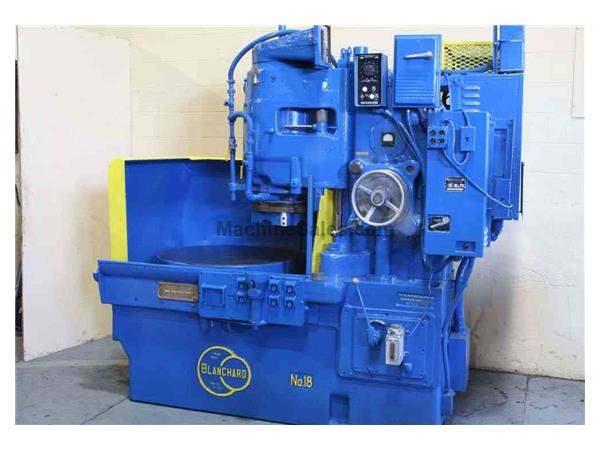 36" BLANCHARD VERTICAL ROTARY SURFACE GRINDER: STOCK #18736 36" BLANCHARD VERTICAL ROTARY SURFACE GRINDER: STOCK #18736