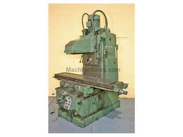 OKK MODEL #MH-3P HORIZONTAL MILL: STOCK #19098 OKK MODEL #MH-3P HORIZONTAL MILL: STOCK #19098