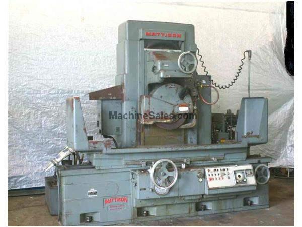 12" X 36" MATTISON HORIZONTAL SURFACE GRINDER: STOCK #19974