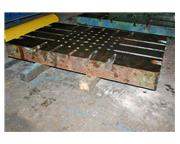 50" X 30" X 4-1/2" T SLOTTED BOLSTER PLATE:  STOCK #50428