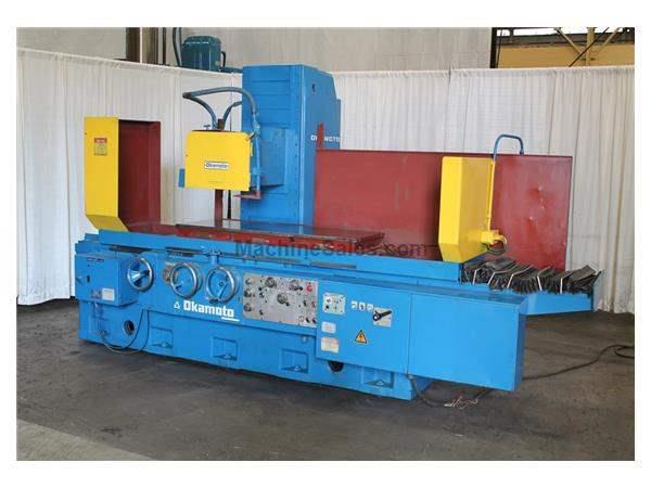 20" X 60" OKAMOTO HYDRAULIC SURFACE GRINDER: STOCK #50519