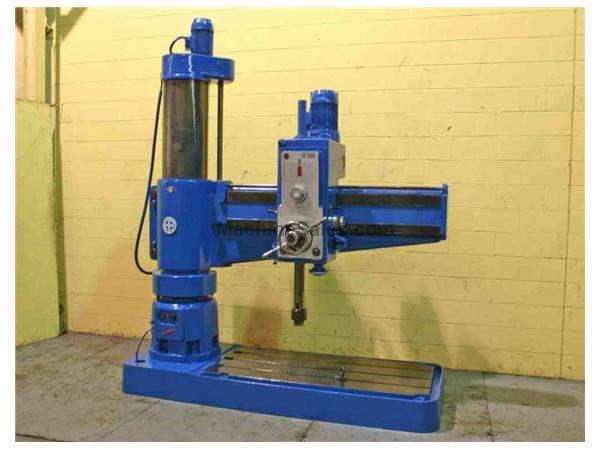 5' X 15" BERGONZI MODEL #TM1600 RADIAL DRILL: STOCK #51281