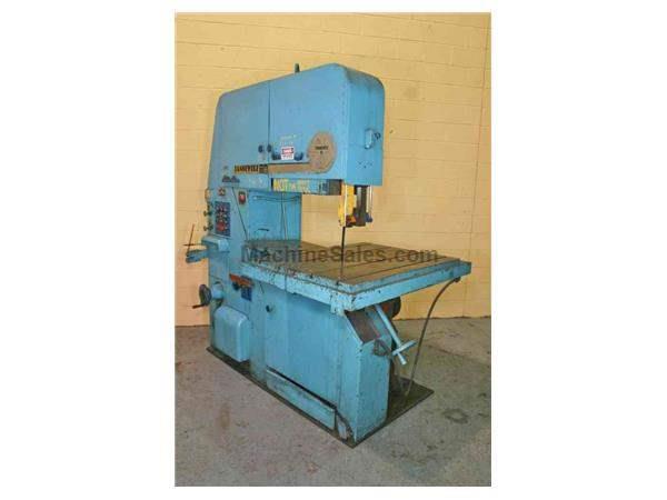 36" TANNEWITZ MODEL #3600 MH VERTICAL BANDSAW: STOCK #52148