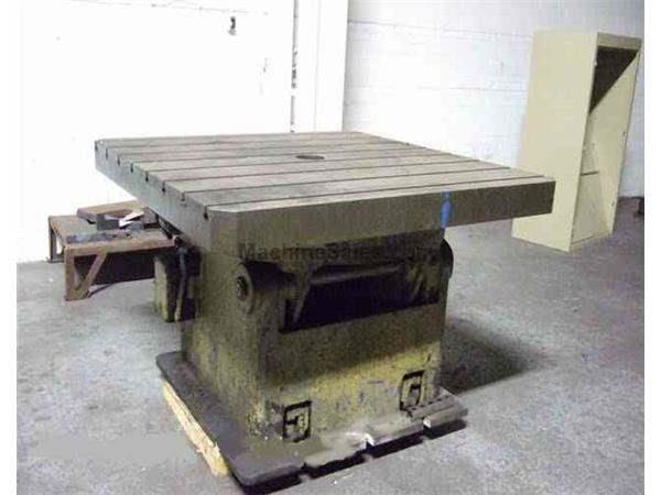 60" X 60" X 5" TILT & ROATATING TABLE: STOCK #55372