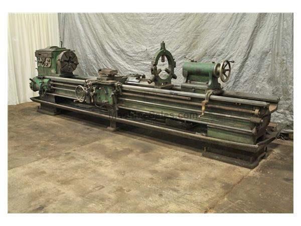 24" X 160" LEHMANN ENGINE LATHE: STOCK #56687