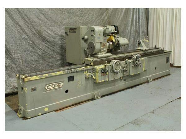 14&quot; X 72&quot; NORTON UNIVERSAL GRINDER W/DROP DOWN I.D.: STOCK #56800