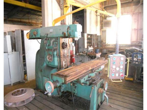 # 4 POLAMCO HORIZONTAL/VERTICAL MILL: STOCK #57501