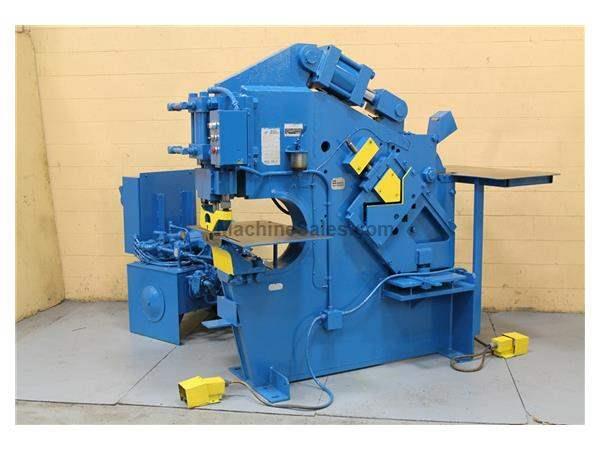 6" X 6" X 1/2" BUFFALO 75 TON HYDRAULIC IRONWORKER: STOCK #57965 6" X 6" X 1/2" BUFFALO 75 TON HYDRAULIC IRONWORKER: STOCK #57965