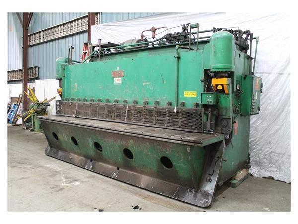 16' X 3/8&quot; PACIFIC HYDRAULIC SHEAR: STOCK 58243