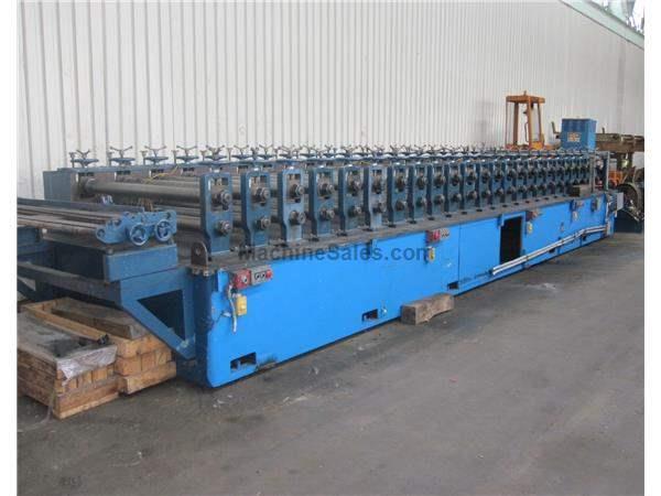 24 STAND X 4" ARBOR X 60" ASC ROLLFORMING LINE: STOCK #58566