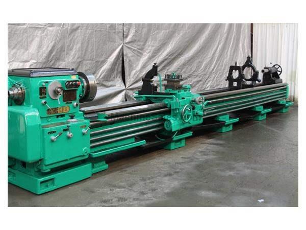 28" X 244" POREBA MODEL #TR70B ENGINE LATHE: STOCK #58619 28" X 244" POREBA MODEL #TR70B ENGINE LATHE: STOCK #58619