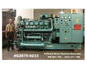 FAIRBANK MORSE MODEL 500T-12V STAND BY DIESEL GENERATOR: STOCK: #58852