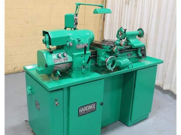 11" x 20" HARDINGE MODEL #HLV-EM ENGINE LATHE: STOCK #59679