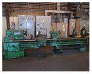 28" X 124" TOS GAP BED ENGINE LATHE: STOCK #59822