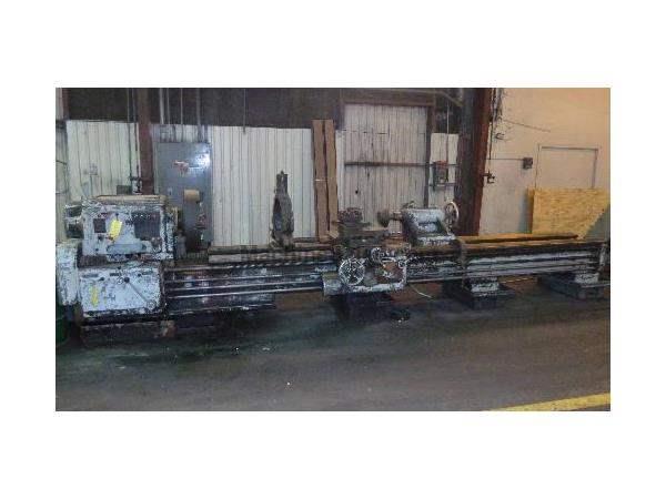 27&quot; X 168&quot; POREBA GAP BED ENGINE LATHE: STOCK #59823