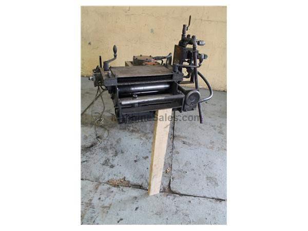 12&quot; X 12&quot; FEED LEASE STRAIGHTENER AND AIR FEEDER: STOCK #61361