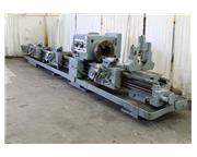 28" X 96" & 240" LODGE & SHIPLEY HOLLOW SPINDLE ENGINE LATHE: #61474