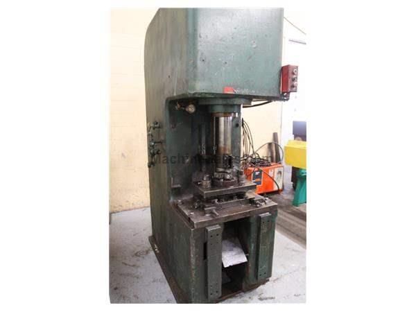 50 TON DENISON C FRAME HYDRAULIC PRESS: STOCK #62229