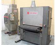 36" RAND BRIGHT MODEL #S36 X 75 BELT GRINDER & DUST COLLECTOR: STOCK # 62629