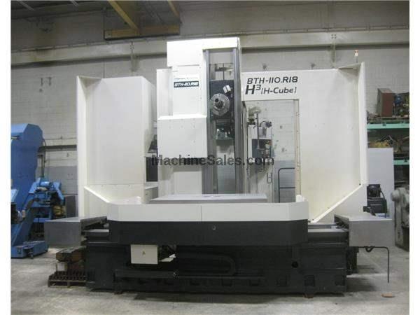 Toshiba BTH 110 R18 &quot;Hi Cube&quot; CNC Horizontal Boring Mill (2006)