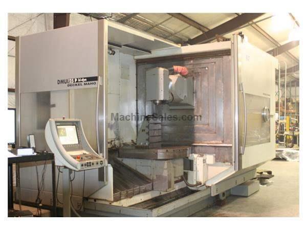 Deckel Maho DMU-125P CNC Horizontal Machining Center W/ Tool Changer (2002)