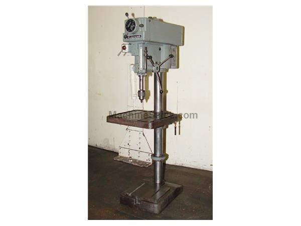 CLAUSING 20&quot; MODEL 2277 VARIABLE SPEED DRILL PRESS (1990s)