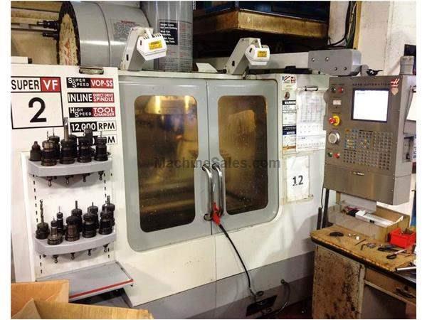 HAAS VF-2SS 5-AXIS SUPER SPEED VERTICAL MACHINING CENTER