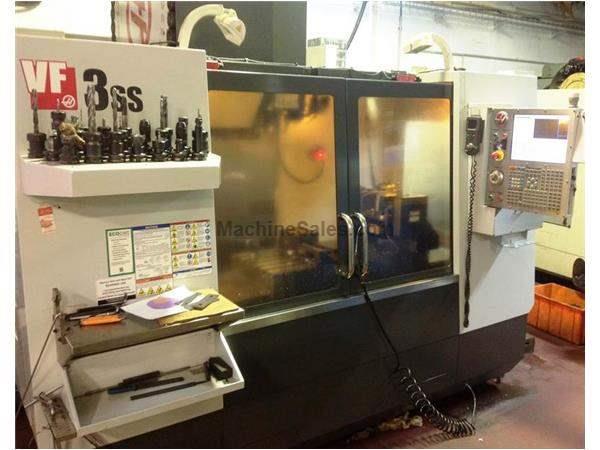 HAAS MODEL VF-3SS 5-AXIS PRECISION CNC VERTICAL MACHINING CENTER