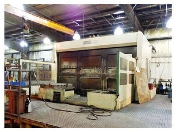 39.4" X 39.4" PALLETS TOSHIBA BMC-100-E CNC HORIZONTAL MACHINING 39.4" X 39.4" PALLETS TOSHIBA BMC-100-E CNC HORIZONTAL MACHINING
