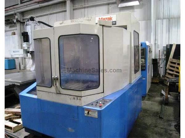 20&quot; X 20&quot; MAZAK H-500/50 CNC HORIZONTAL MACHINING CENTER