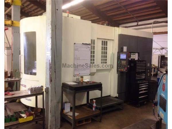 24.75"X24.75" KITAMURA HX630I CNC 4-AXIS PRECISION HORIZONTAL MAC