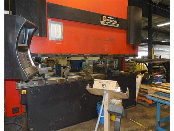 187 TON AMADA #HFB 1703 8 AXIS HYDRAULIC CNC DOWNACTING PRESS BRAKE