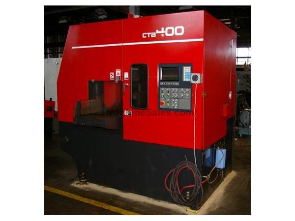 16.9" AMADA CTB400 CNC VERTICAL CARBIDE BAND SAW