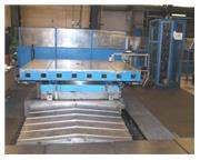 Giddings & Lewis 72" x 96" Manual Rotary Table on CNC W Axis