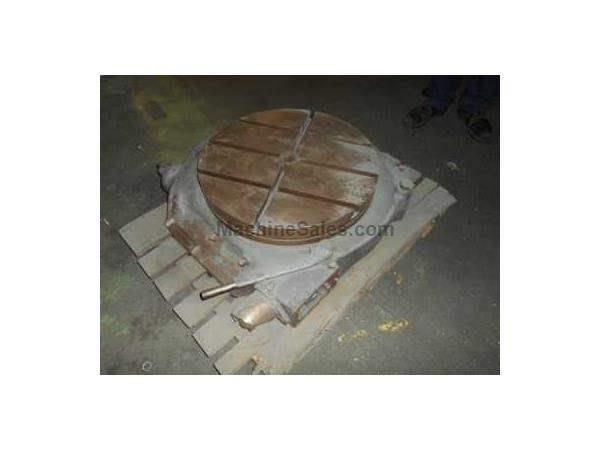 24" PRATT & WHITNEY POWER & HAND ROTARY TABLE